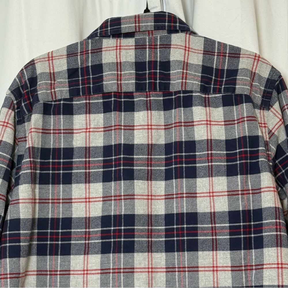 UNTUCKit Plaid Flannel Button Down Shirt Men’s XXL Slim Fit Cotton - Picture 8 of 11